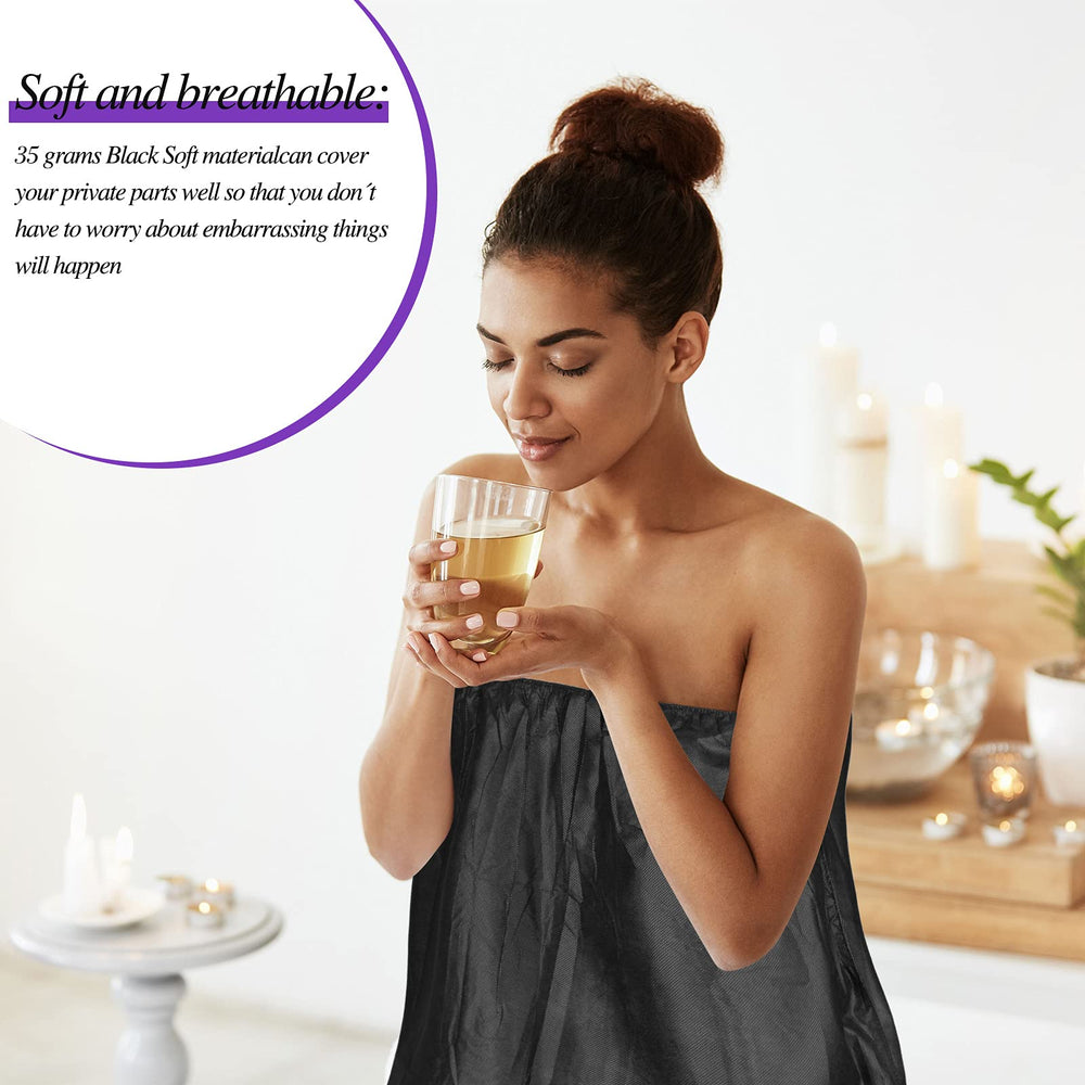 Geyoga wraps being shared among friends for spa sessions.