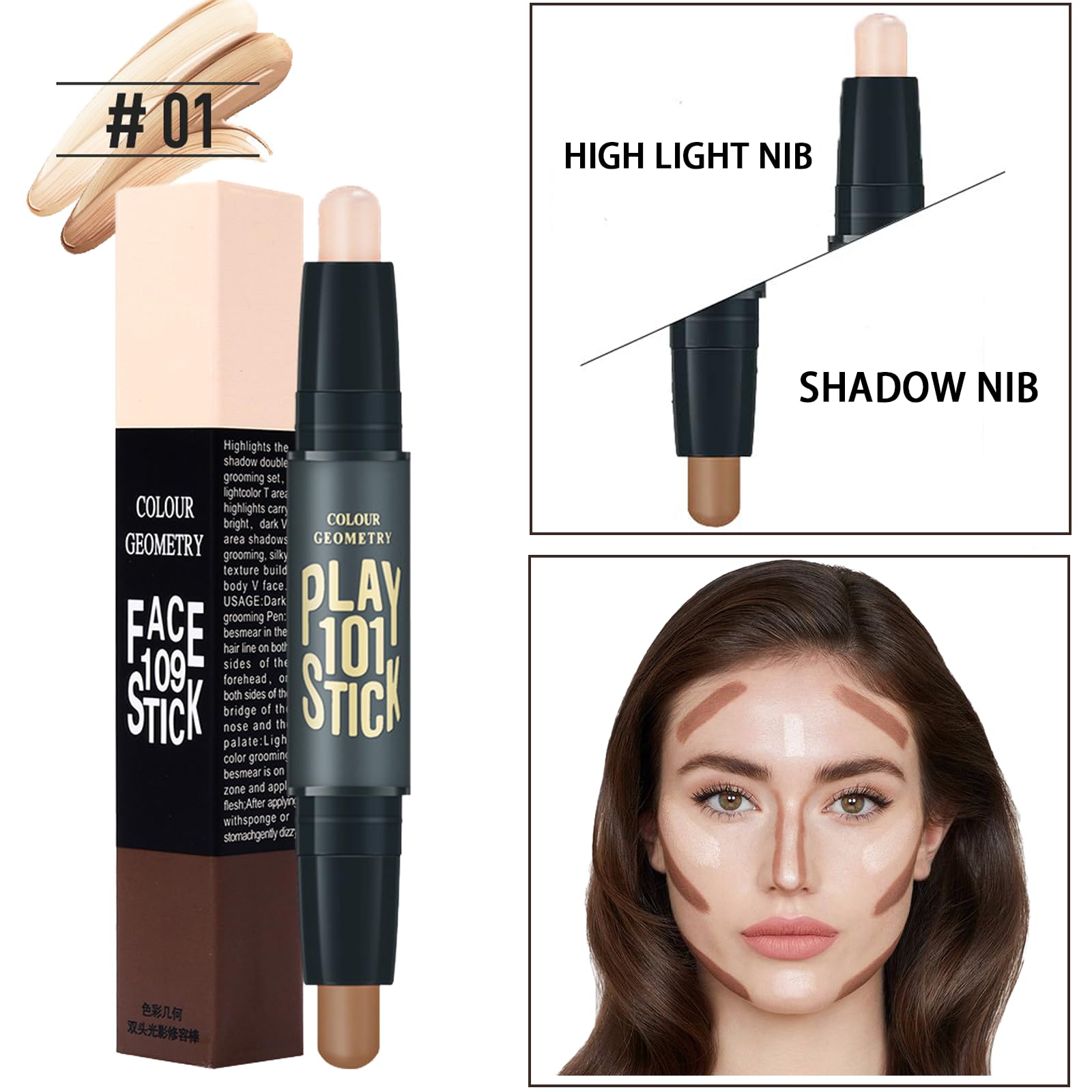 Geyomi travel-friendly makeup kit ideal for on-the-go beauty