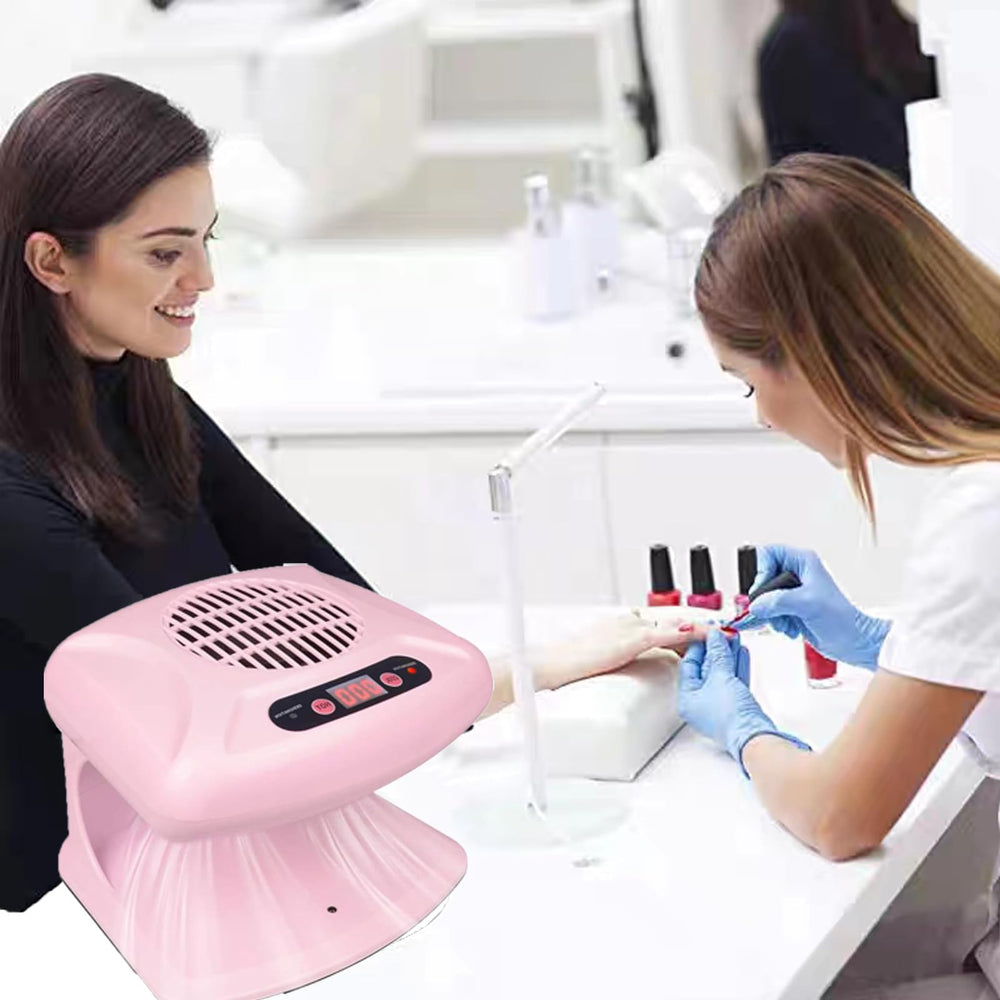 GGAIFbp Nail Dryer safety design shows no LED glare for comfortable use.