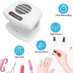 GGAIFbp nail dryer cold air mode ideal for quick polish setting.