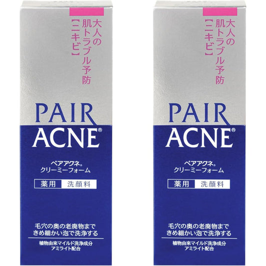 Ghibili Lion Pair anti-acne creamy foam bottle shown for gentle daily cleansing.