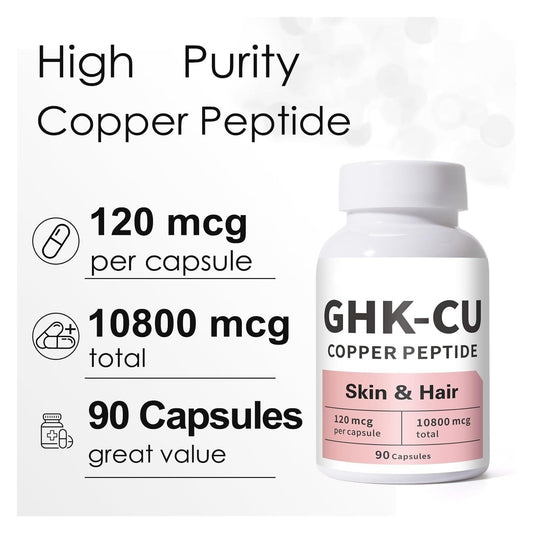 GHK-Cu peptide compact packaging for on-the-go skincare routines.