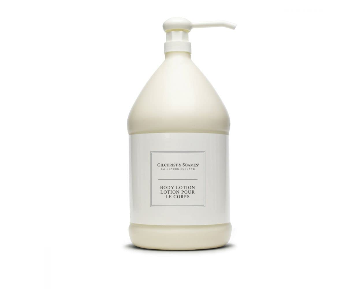 Gilchrist & Soames London Body Lotion bottle pour for smooth, hydrating skin