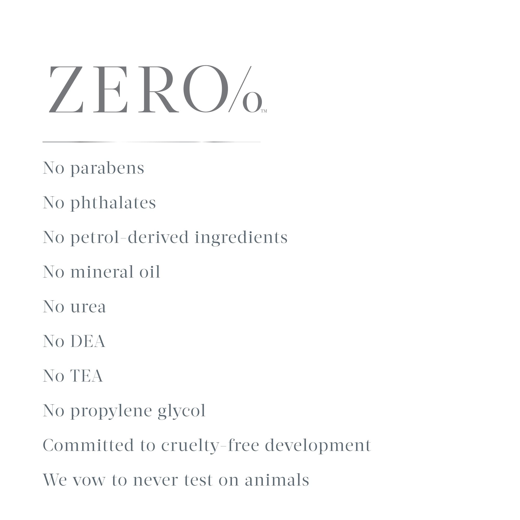 Gilchrist & Soames Zero% packaging eco-friendly design supports responsible beauty routines.
