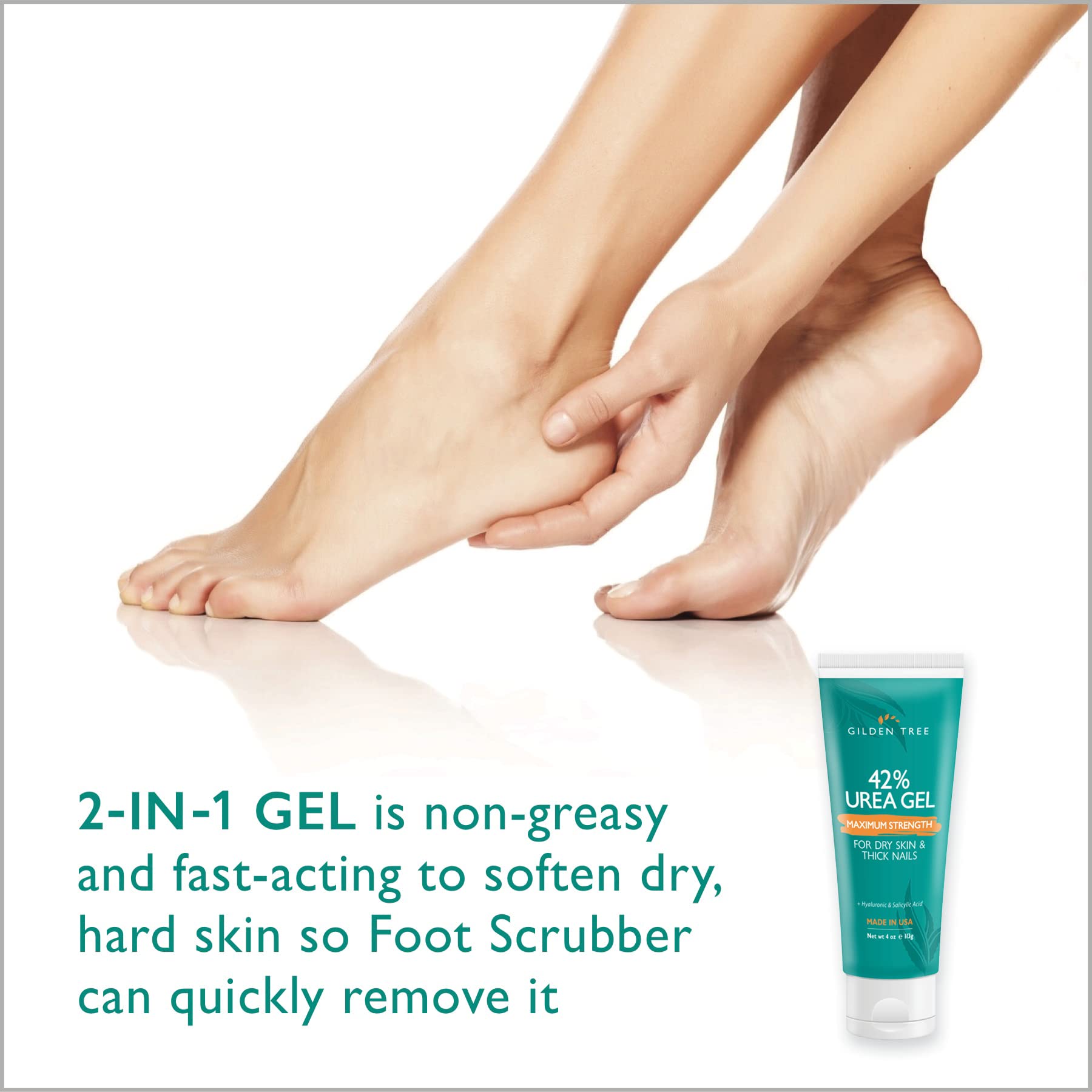 GILDEN TREE Terracotta Pumice Stone eco-friendly long-lasting foot exfoliation.