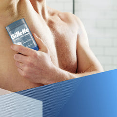 Gillette Clear Dri-Tech Cool Wave gel texture on skin
