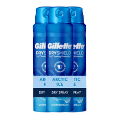 Gillette Arctic Ice 3-pack front view showing the product packaging and design