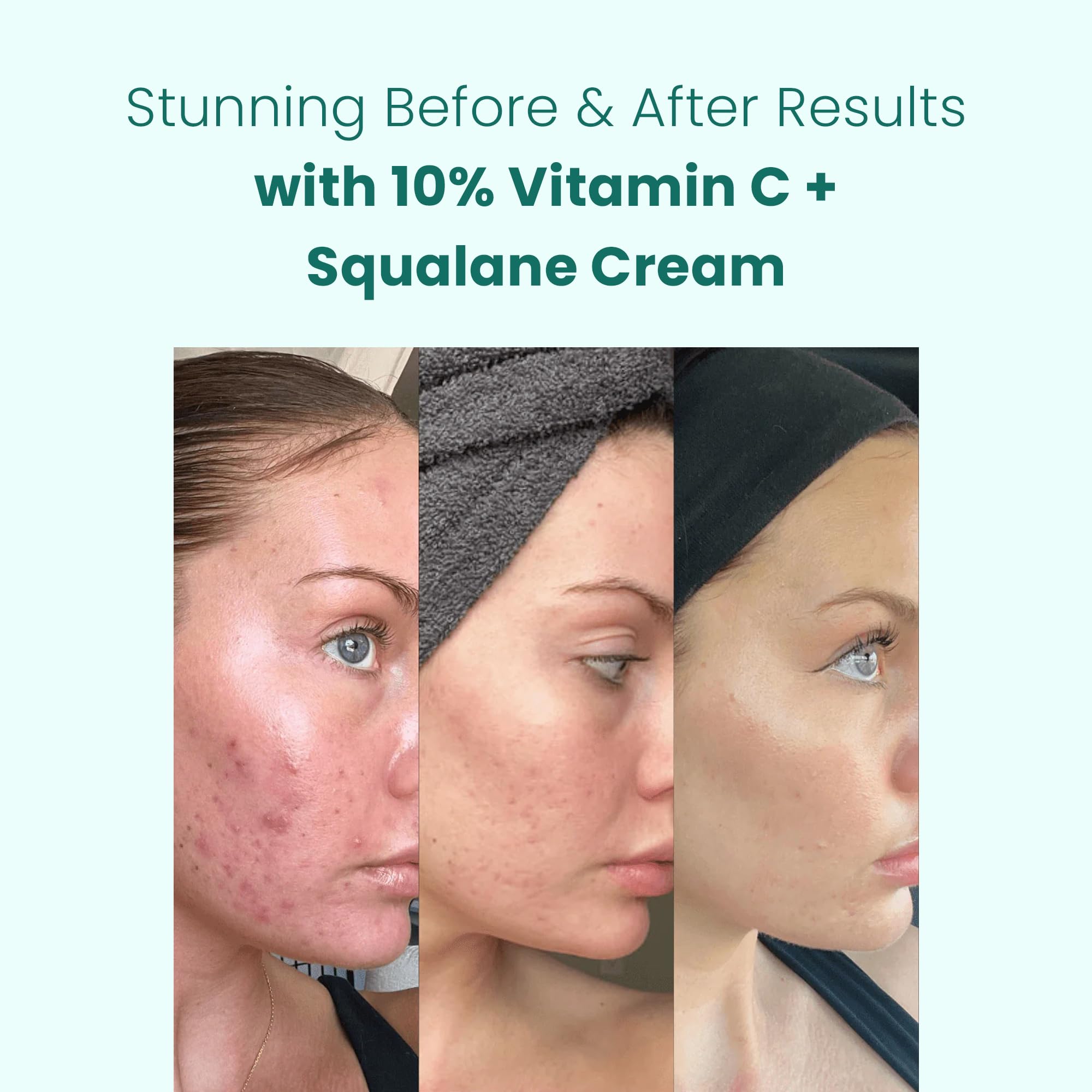 Gin Amber Beauty cream used as makeup primer base