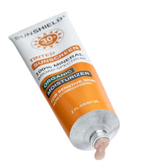 Ginger Armor no white cast finish on skin for seamless tone