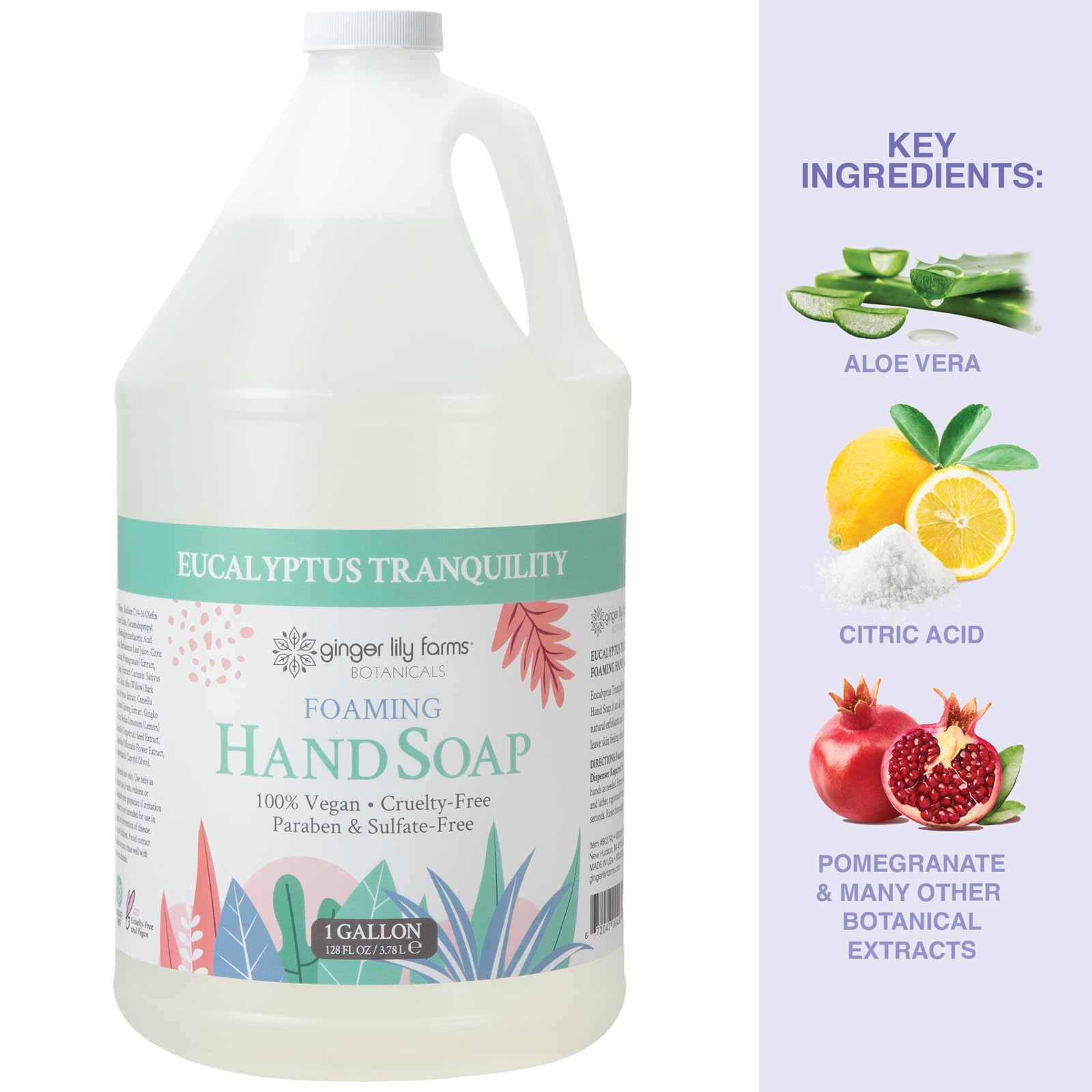 Ginger Lily Farms Botanicals cruelty-free symbol indicating vegan, cruelty-free care