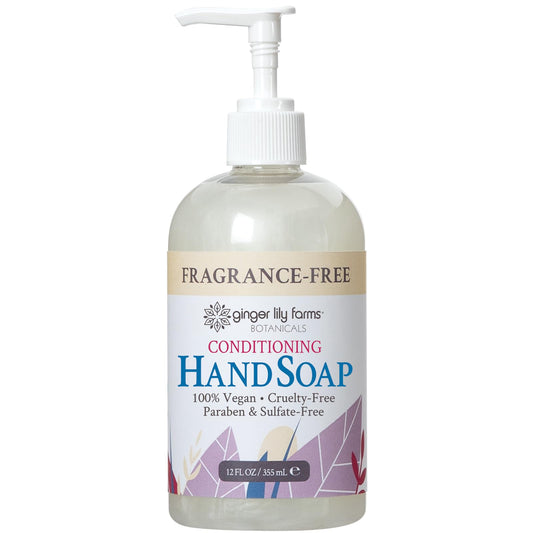 Ginger Lily Farms Botanicals fragrance-free unscented formula for sensitive skin.