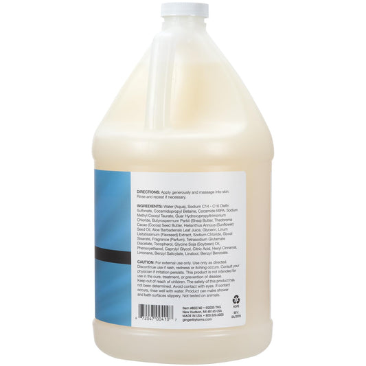 Ginger Lily Farms Botanicals Island Tranquility bottle highlighting calming scent.