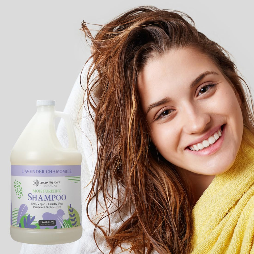 Ginger Lily Farms Botanicals Moisturizing Shampoo suitable for all hair types.
