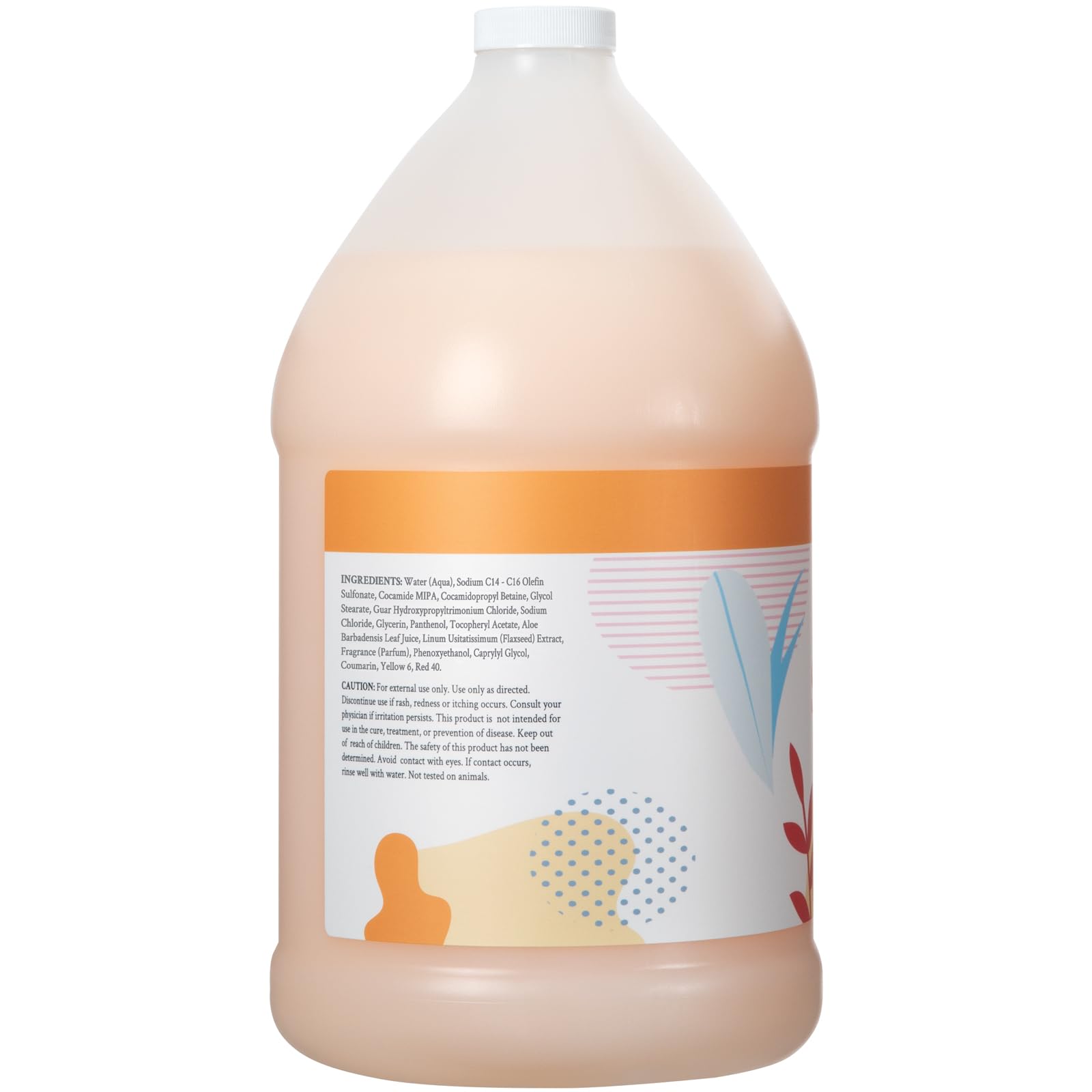 Gallon refill pack of Ginger Lily Farms Botanicals shampoo in a bundled bundle