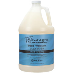 Ginger Lily Farms Botanicals Shea Indulgence bottle shown for deep daily hydration.