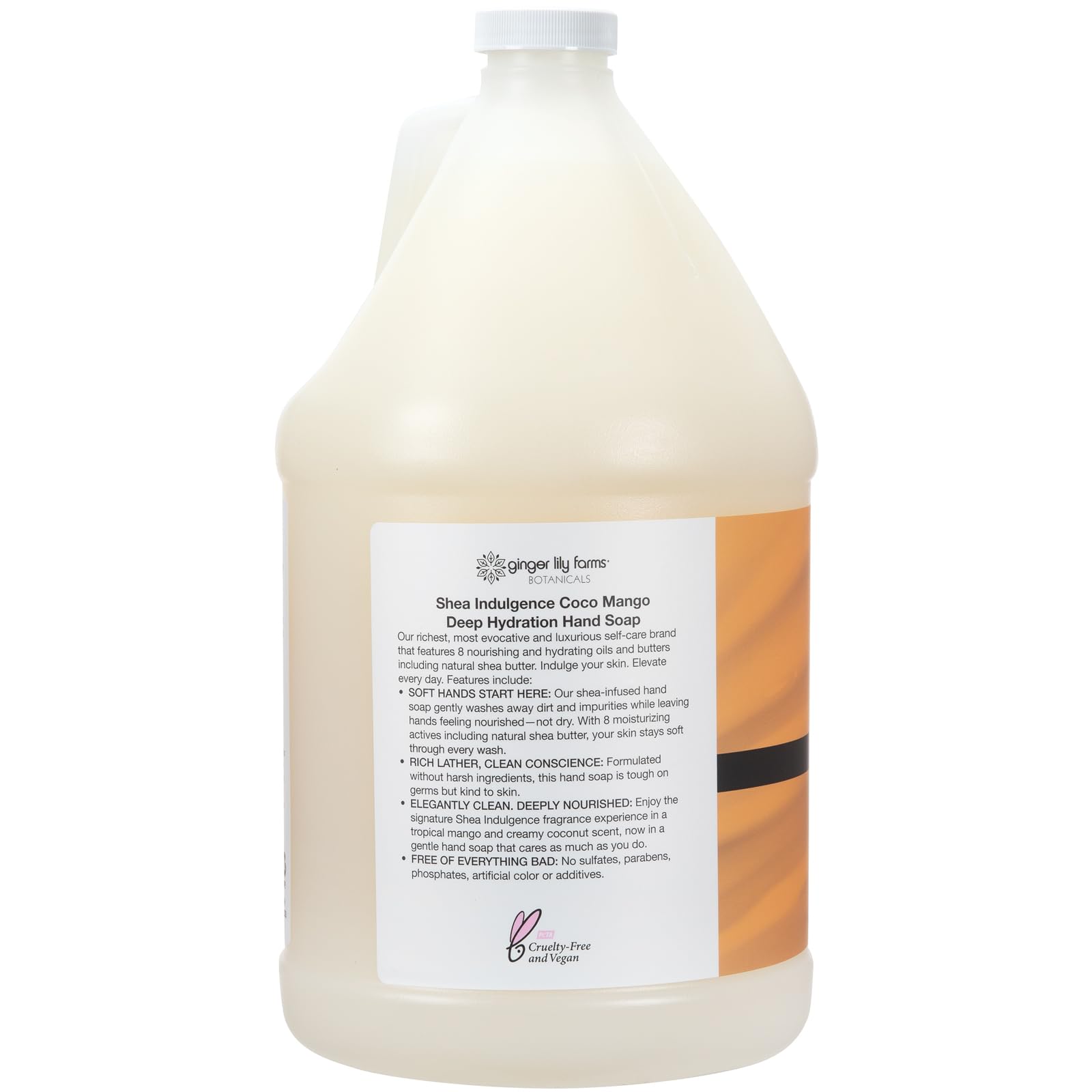 Ginger Lily Farms Coco Mango aroma swirl highlighting tropical fruit notes.
