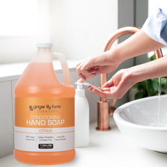 Ginger Lily Farms dispenser-ready refill suitable for homes and facilities