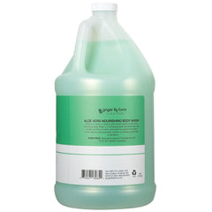 Ginger Lily Farms Aloe leaf close-up highlights soothing botanicals.