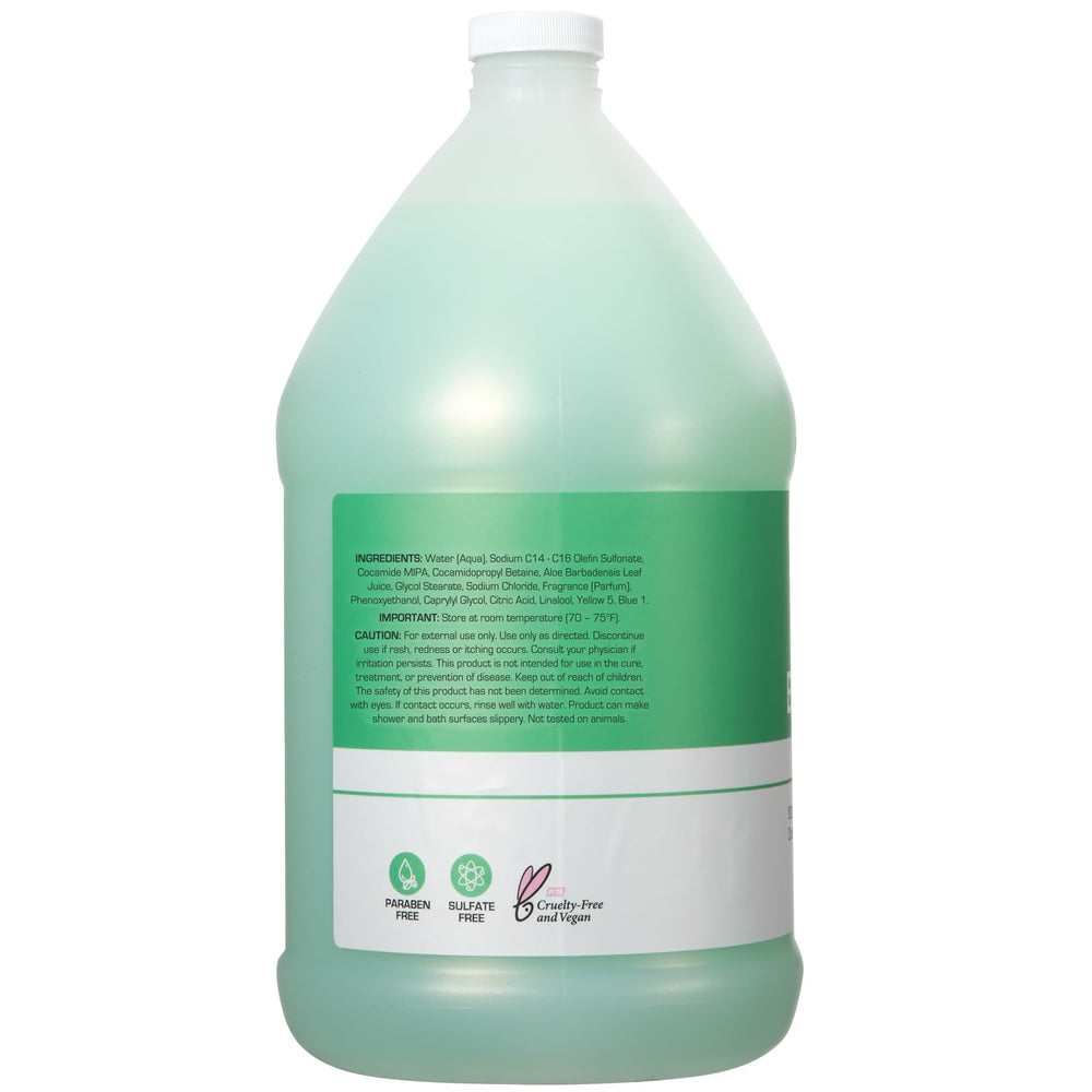 Ginger Lily Farms cream-texture close-up emphasizes hydrating cleanse.