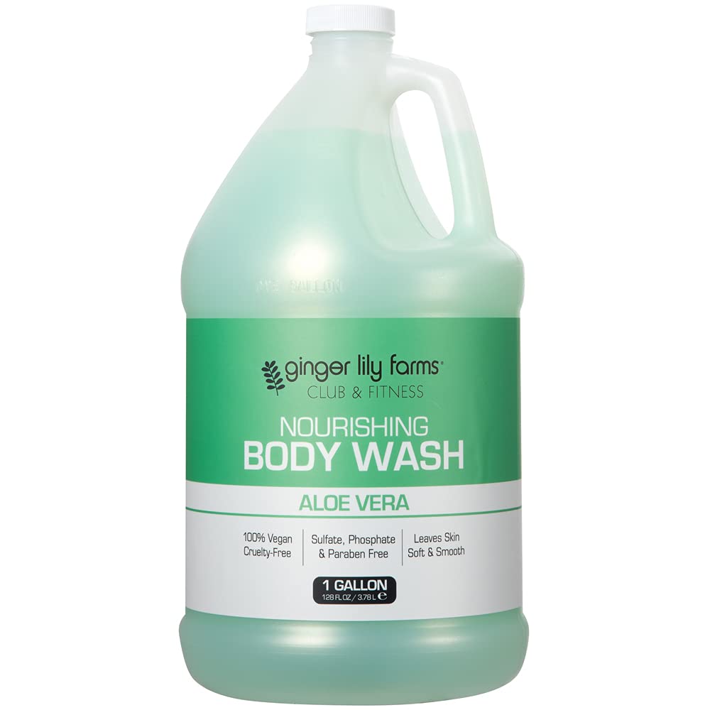 Ginger Lily Farms lather demonstrates creamy texture for gentle cleansing.