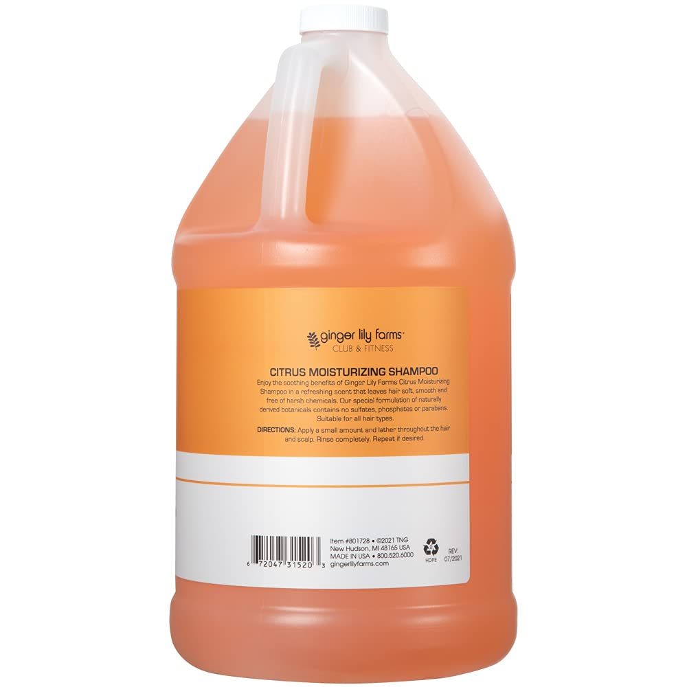 Ginger Lily Farms Club & Fitness citrus scent closeup, refreshing fragrance