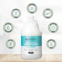 Ginger Lily Farms Club & Fitness Ocean Breeze scent freshens daily routine.
