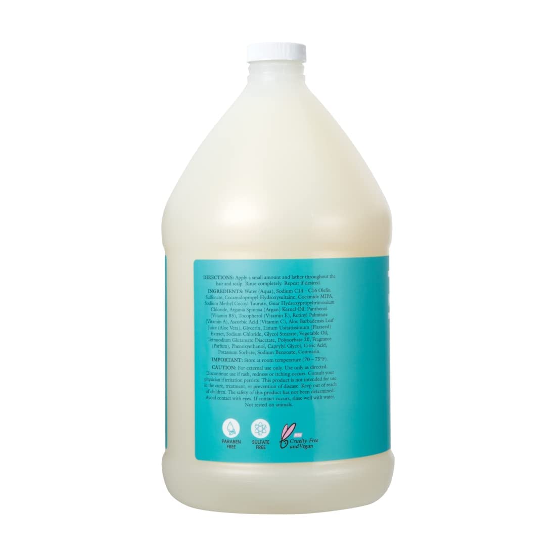 Ginger Lily Farms ingredient-list-on-label image spotlights toxin-free formula.