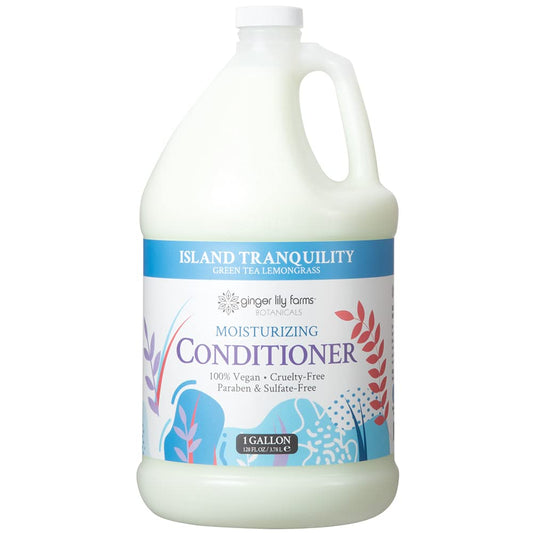 Ginger Lily Farms Island Tranquility conditioner pour for easy application