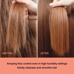 Ginger Lily Farms FrizzFreeze Pro safe for color-treated hair.
