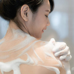 ZeroDerm product in bathroom setup, ideal for daily spa-like routines.