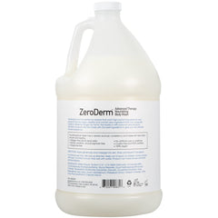 Close-up of nourishing lather from ZeroDerm for a soft, smooth skin feel.