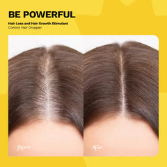 Ginger Milk Natural Care castor oil and wheat proteins nourish hair fibers.
