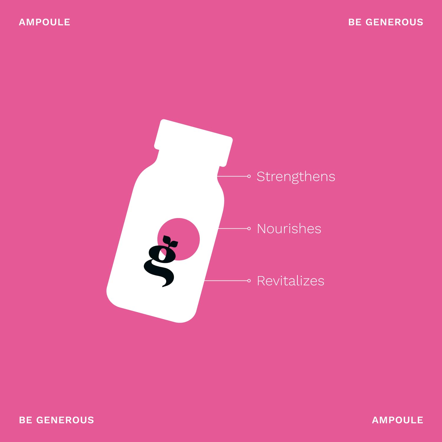 Ginger Milk Nutritive Ampoule with argan oil blend protects and nourishes.