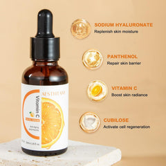 GINILOO bottle on bathroom counter styled with towel benefit: ready for daily routine