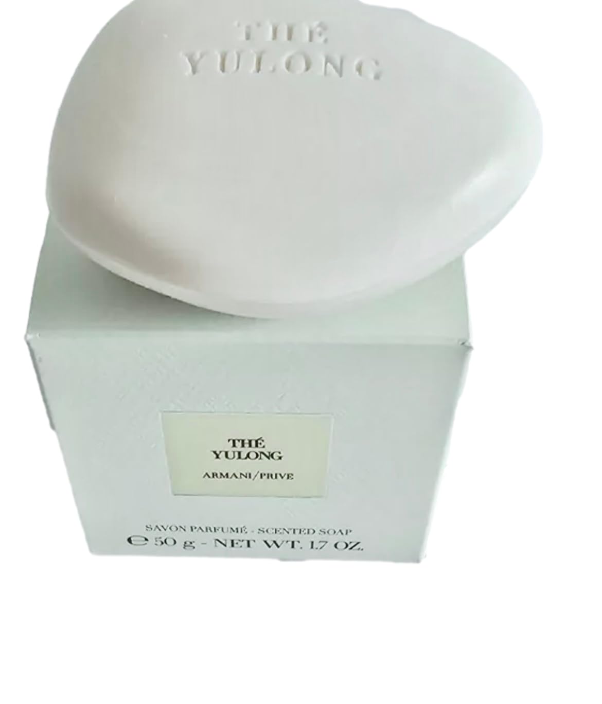 Giorgio Armani The Yulong scented soap travel-size lather close-up for luxurious cleansing