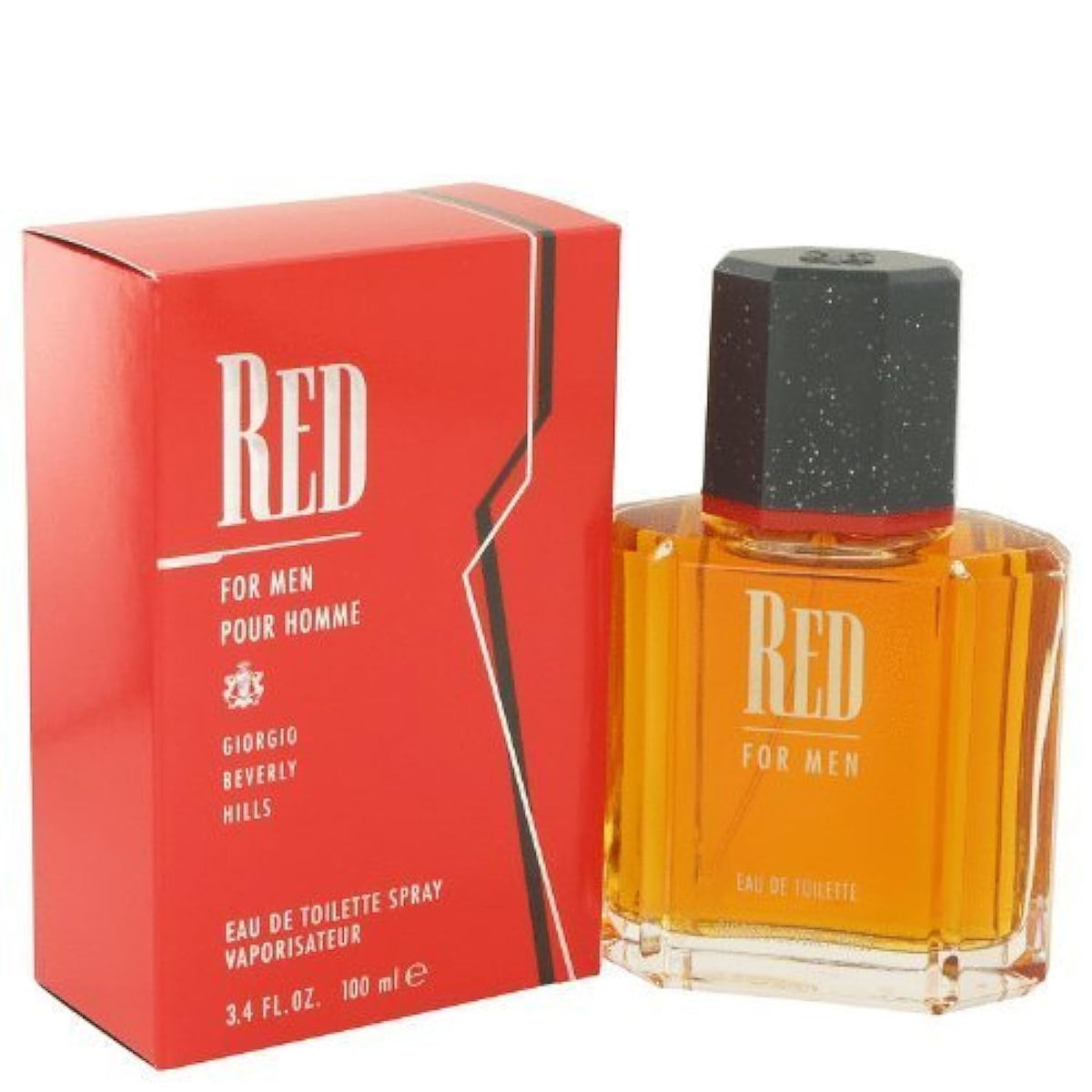 Giorgio Beverly Hills Red bottle front view, ideal for daily wear
