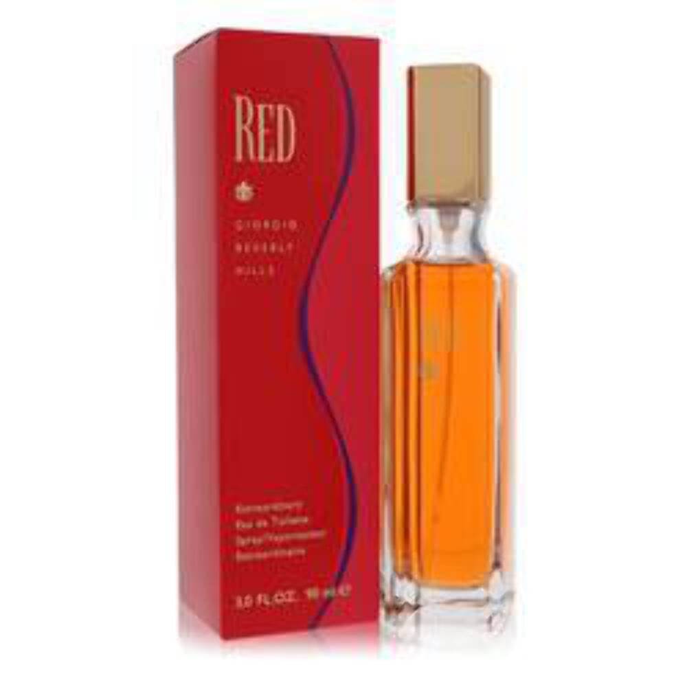 Giorgio Beverly Hills Red eau de toilette spray, perfect for occasions.