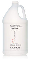 GIOVANNI Eco Chic 50:50 conditioner bottle shows balanced hydration for color-safe care.