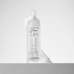GIOVANNI Mousse texture-adding foam enhances wave texture without heaviness.