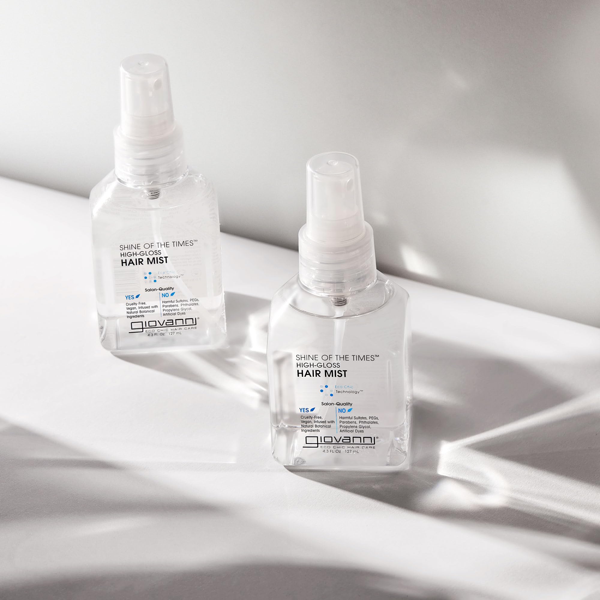 Giovanni Shine of the Times eco-friendly packaging supports sustainability.