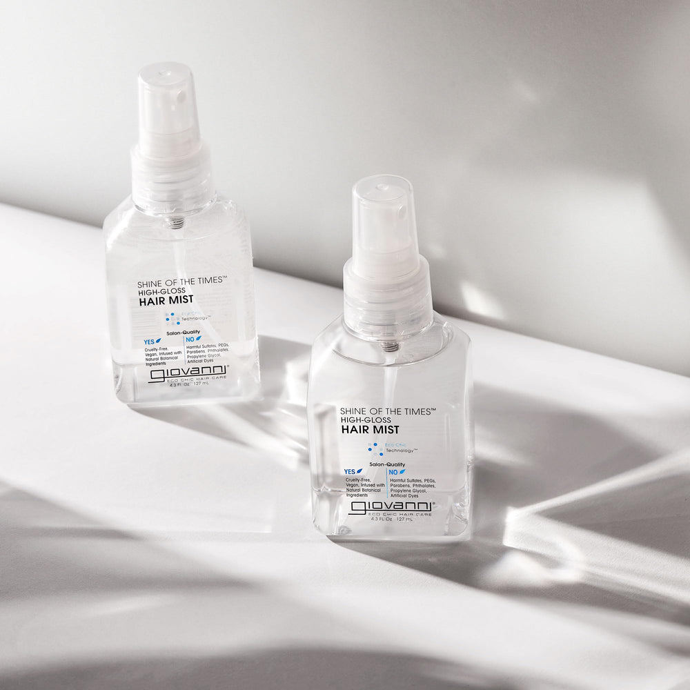Giovanni Shine of the Times eco-friendly packaging supports sustainability.