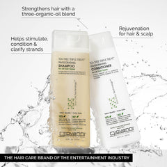 GIOVANNI Tea Tree Triple Threat conditioner travel bottle for easy detangling and moisture