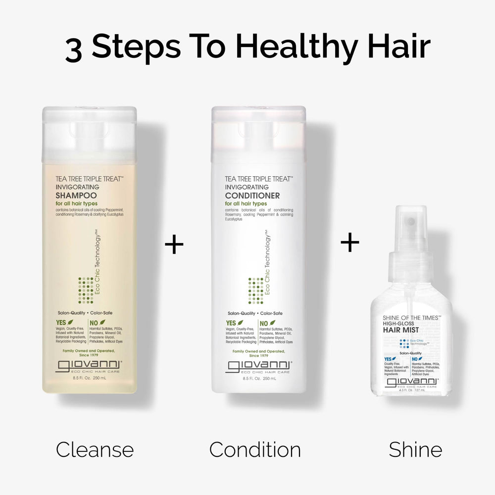 Natural oils blend – rosemary and aloe nourishes Giovanni conditioner