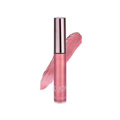 Girlactik Allure Lip Paint application closeup with long-lasting matte finish.