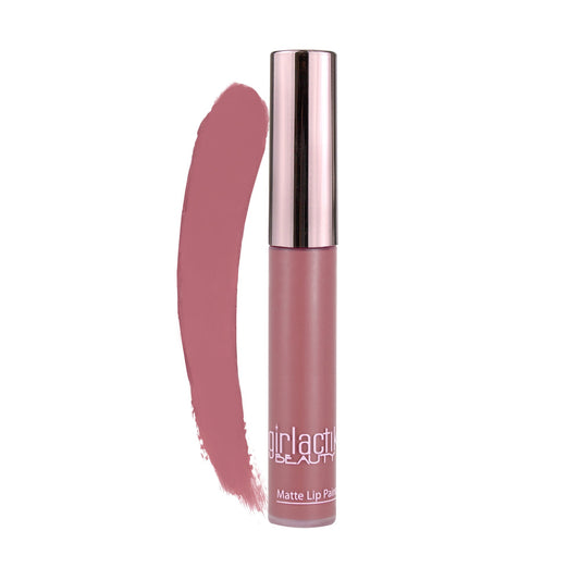 Girlactik Allure Lip Paint packaging shown with sleek matte tube