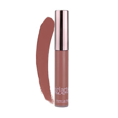 Girlactik Allure lip paint bottle close-up shows lasting color for all-day wear.