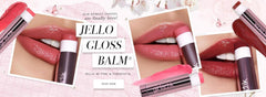 Stylish packaging of Jello Gloss Balm for travel