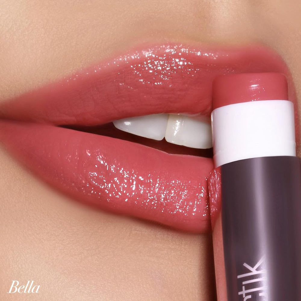 Jello Gloss Balm swatch shows a shiny, non sticky finish