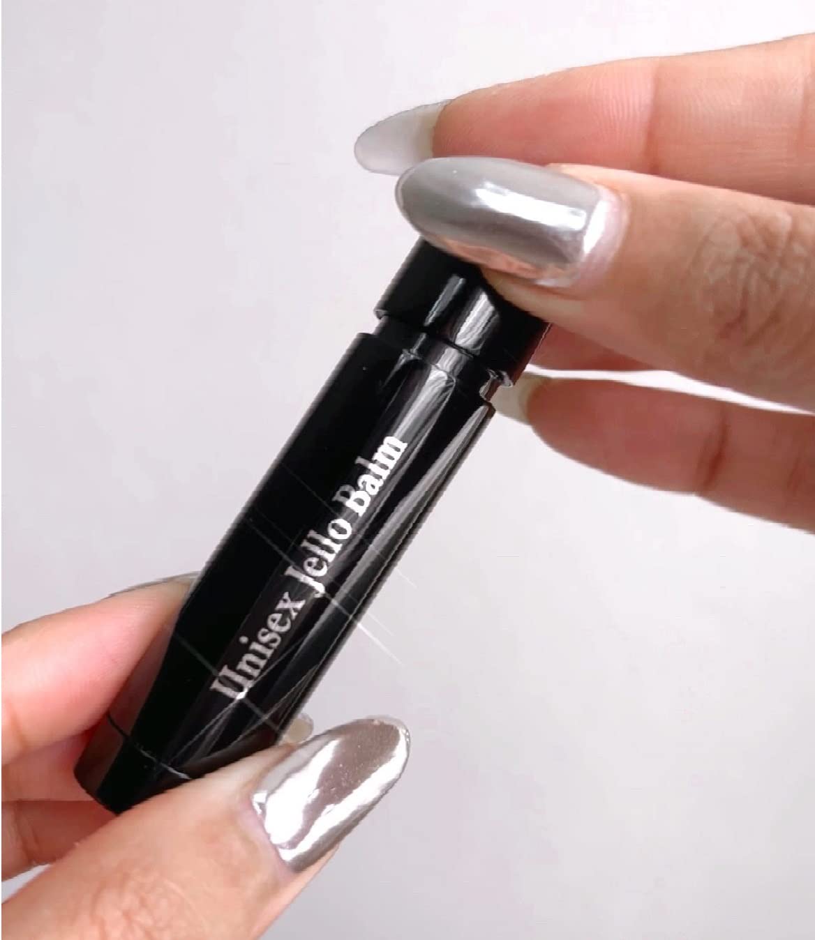 Texture swirl of Girlactik Jello Gloss Balm illustrating gel-like gloss
