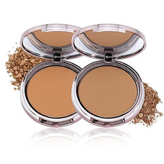 Girlactik Matte Bronzer Cabo Fair swirled on skin for sun-kissed glow